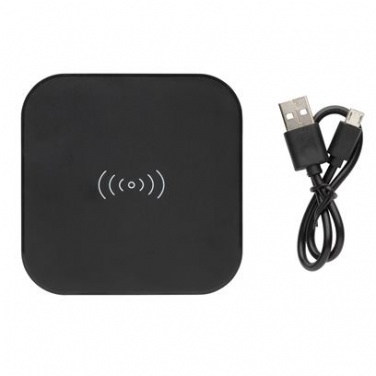 Logotrade advertising product picture of: Wireless 5W charging pad, black