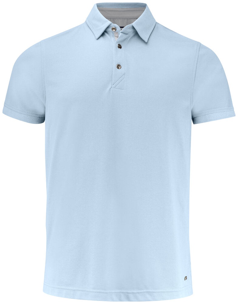 Logotrade business gift image of: Advantage Premium Polo Men, sky blue