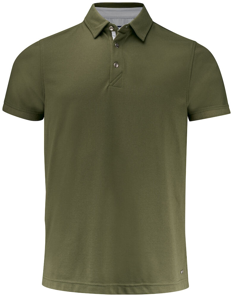 Logo trade corporate gift photo of: Advantage Premium Polo Men, Ivy green