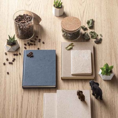 Logo trade corporate gift photo of: Teapad A6 notebook, natural