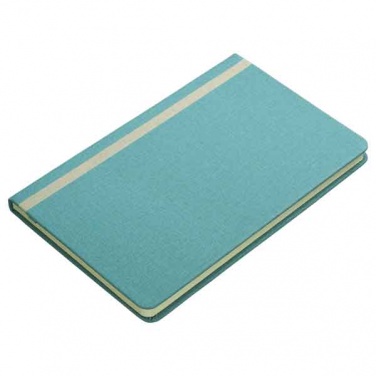 Logo trade promotional items picture of: Vanilla-scented A5 notebook, green