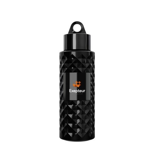 Logotrade promotional item picture of: Nairobi Bottle 1L, black