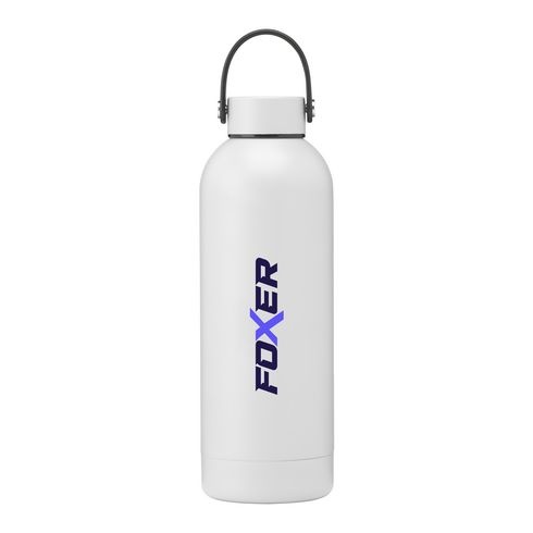 Logo trade promotional merchandise photo of: Nevada thermos 500ml, grey