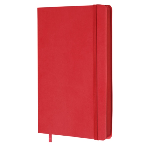 Logotrade promotional merchandise photo of: Grid notebook Shady GRS A5, red