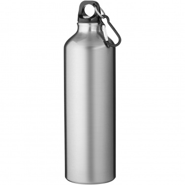 Logotrade promotional giveaway image of: Oregon 770 ml aluminium water bottle with carabiner