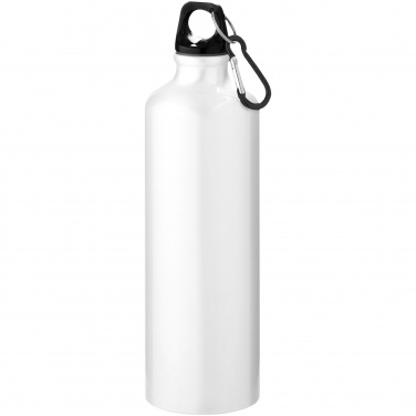 Logo trade promotional merchandise picture of: Oregon 770 ml aluminium water bottle with carabiner