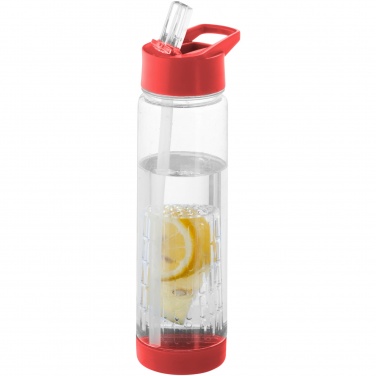 Logo trade corporate gifts image of: Tutti-frutti 740 ml Tritan™ infuser sport bottle