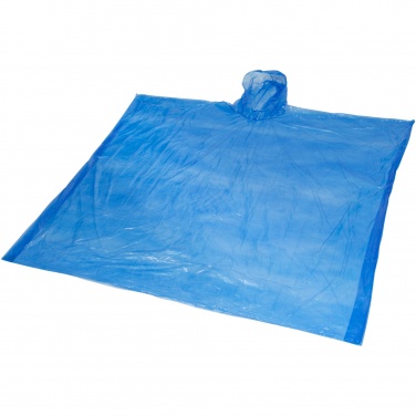 Logotrade promotional item image of: Ziva disposable rain poncho with storage pouch