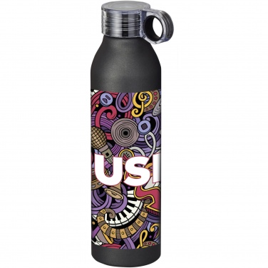 Logo trade promotional giveaways image of: Grom 650 ml water bottle