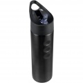 Trixie 750 ml stainless steel sport bottle, Solid black