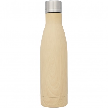 Logotrade promotional gift picture of: Vasa 500 ml wood-look copper vacuum insulated bottle