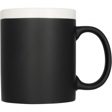 Logo trade promotional gift photo of: Chalk-write 330 ml ceramic mug