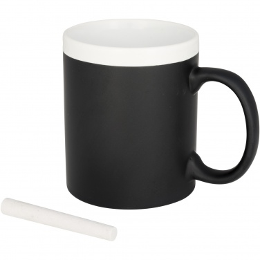 Logotrade promotional gift picture of: Chalk-write 330 ml ceramic mug