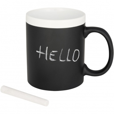 Logotrade promotional merchandise image of: Chalk-write 330 ml ceramic mug