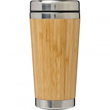 Logotrade corporate gifts photo of: Bambus 450 ml tumbler with bamboo outer