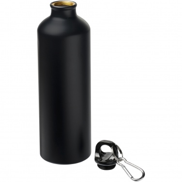 Logotrade business gift image of: Oregon 770 ml matte water bottle with carabiner