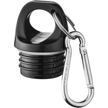 Logo trade promotional product photo of: Oregon 770 ml matte water bottle with carabiner