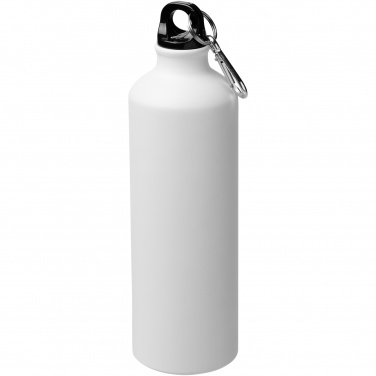 Logo trade promotional gift photo of: Oregon 770 ml matte water bottle with carabiner