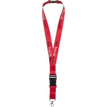 Logotrade promotional product picture of: Yogi lanyard detachable buckle break-away closure