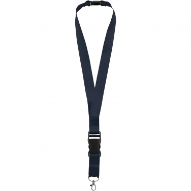 Logo trade promotional giveaways picture of: Yogi lanyard detachable buckle break-away closure