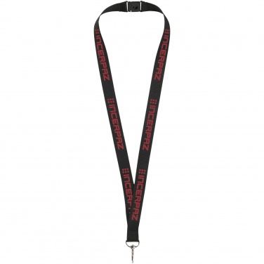 Logo trade promotional giveaways image of: Lago lanyard with break-away closure