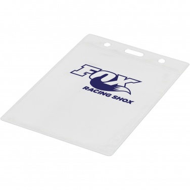 Logo trade advertising products image of: Lorenzo badge holder