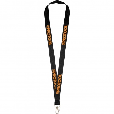 Logo trade promotional merchandise image of: Impey lanyard with convenient hook