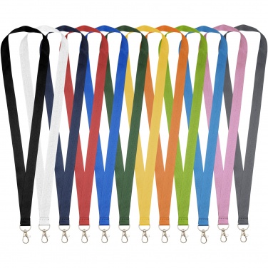 Logo trade promotional giveaways image of: Impey lanyard with convenient hook