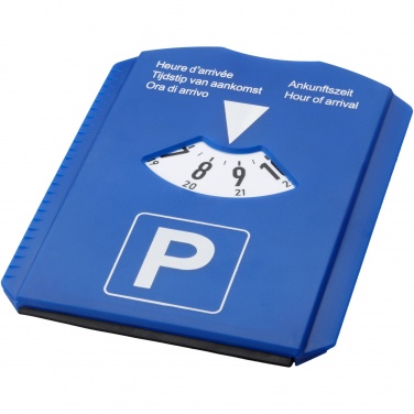 Logo trade promotional giveaways image of: Spot 5-in-1 parking disc