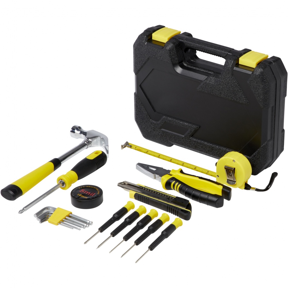 Logo trade promotional giveaway photo of: Sounion 16-piece tool box