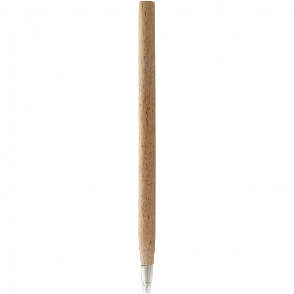 Logo trade advertising products picture of: Arica wooden ballpoint pen