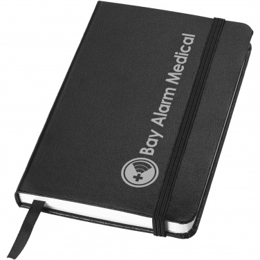 Logo trade advertising products image of: Classic A6 hard cover pocket notebook