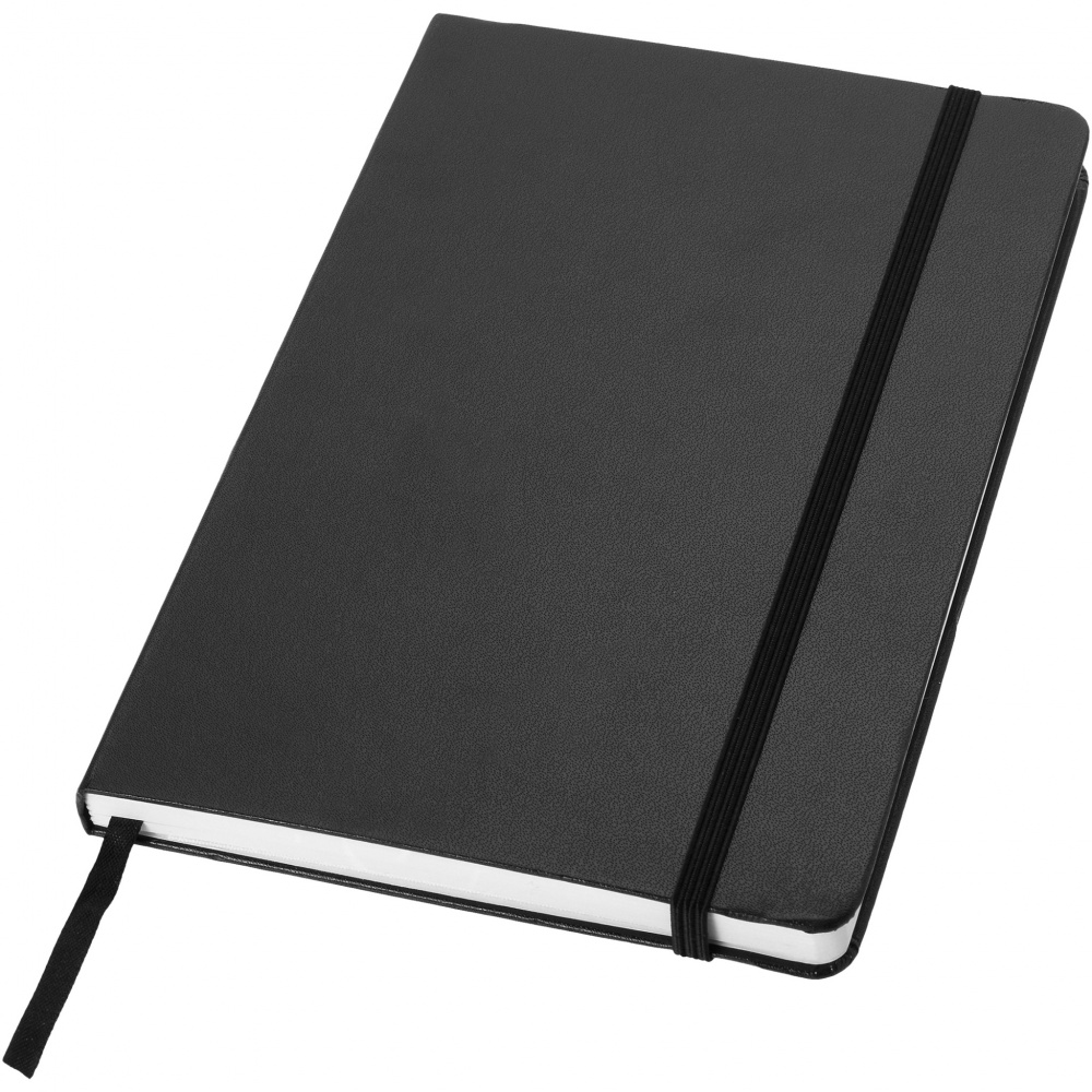 Logo trade promotional giveaways image of: Classic A5 hard cover notebook