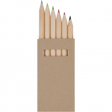 Logotrade corporate gifts photo of: Ayola 6-piece coloured pencil set