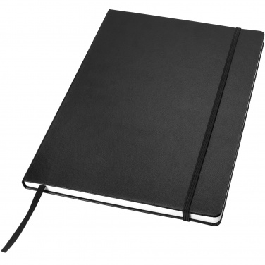 Logo trade business gift photo of: Executive A4 hard cover notebook