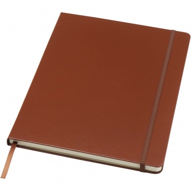 Logo trade promotional giveaways picture of: Executive A4 hard cover notebook