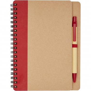 Logotrade advertising product picture of: Priestly recycled notebook with pen