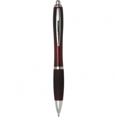 Logotrade promotional merchandise picture of: Nash ballpoint pen with coloured barrel and grip