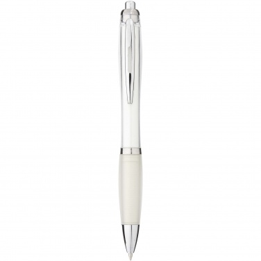 Logotrade promotional merchandise image of: Nash ballpoint pen with coloured barrel and grip