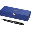 Waterman Expert ballpoint pen, Solid black / Silver