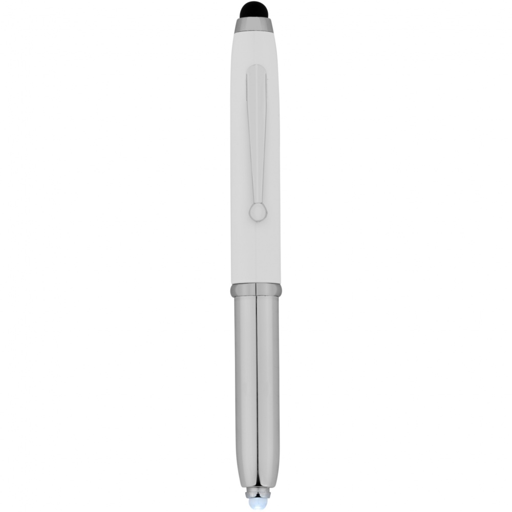 Logotrade promotional giveaway image of: Xenon stylus ballpoint pen with LED light