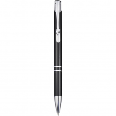 Logo trade promotional merchandise photo of: Moneta aluminium click ballpoint pen