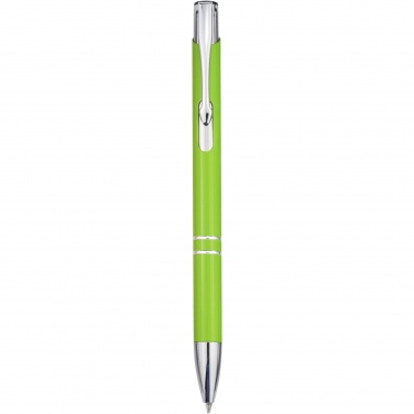 Logo trade advertising products image of: Moneta aluminium click ballpoint pen