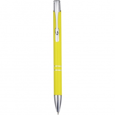 Logotrade promotional gift picture of: Moneta aluminium click ballpoint pen