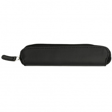 Logo trade promotional giveaways picture of: Carbon duo pen gift set with pouch