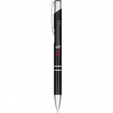 Logotrade corporate gift picture of: Moneta anodized aluminium click ballpoint pen