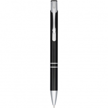 Logotrade promotional giveaway picture of: Moneta anodized aluminium click ballpoint pen