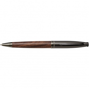 Logo trade promotional item photo of: Loure wood barrel ballpoint pen