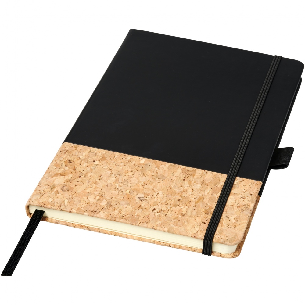 Logo trade promotional items image of: Evora A5 cork thermo PU notebook