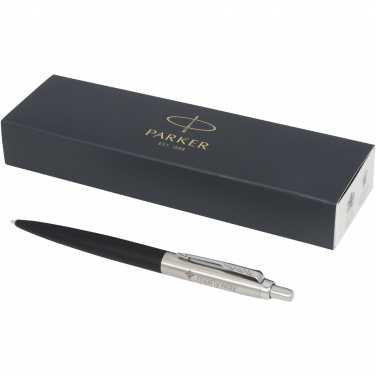 Logo trade promotional giveaways image of: Parker Jotter XL matte with chrome trim ballpoint pen